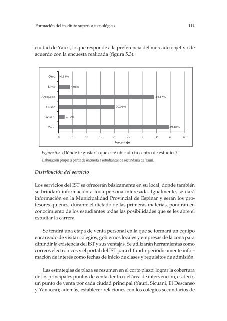 Viabilidad de un instituto tecnolÃ³gico minero en Espinar ... - Esan