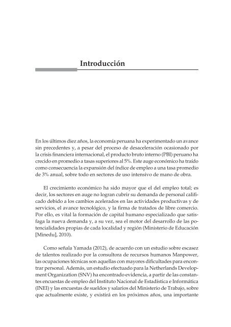 Viabilidad de un instituto tecnolÃ³gico minero en Espinar ... - Esan