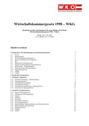 Wirtschaftskammergesetz 1998 â WKG