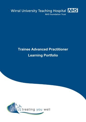 Trainee Advanced Practitioner Learning Portfolio