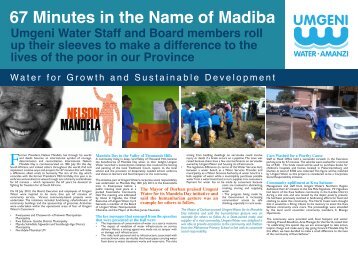 67 Minutes in the Name of Madiba - Umgeni Water