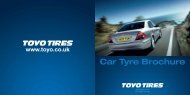 Car Tyre Brochure - Toyo