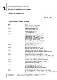Layerbelegung: DXF/DWG geoptt99 - Stadtplan