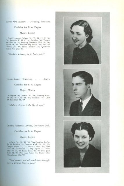 download entire yearbook - Harding University Digital Archives