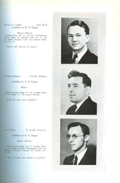 download entire yearbook - Harding University Digital Archives