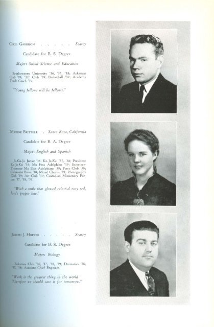 download entire yearbook - Harding University Digital Archives