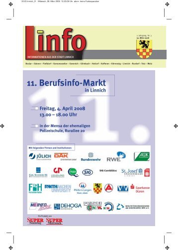 Ausgabe 03/2008 - Linnich