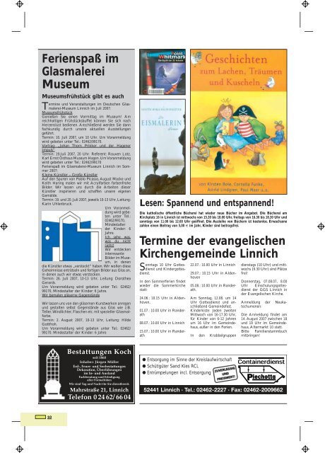 Ausgabe 6/2007 - Linnich