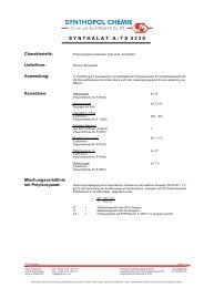 21SYNTHALAT A-TS 4330_de.pdf - Synthopol Chemie