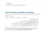 Trust Decanting: Flexibility and Danger - Strafford