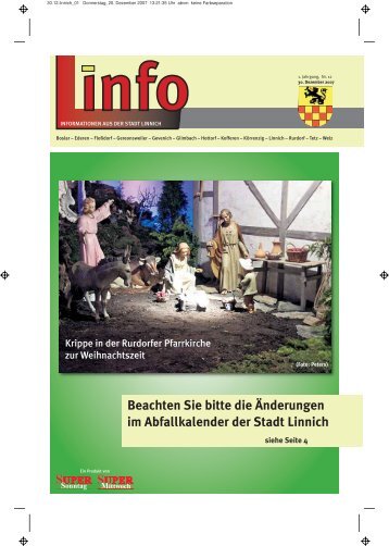 Ausgabe 12/2007 - Linnich