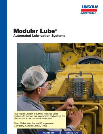 Modular LubeÂ® Lubrication Systems Divider Valves - Dean Industrial