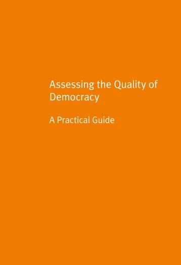 Assessing the Quality of Democracy.pdf