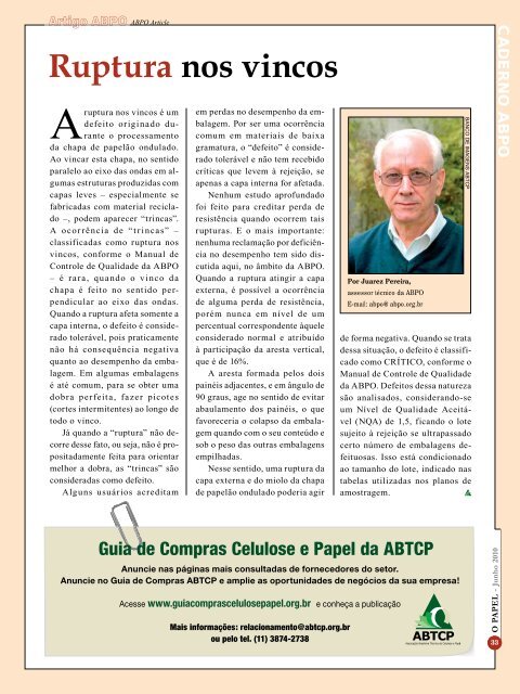 Brasil na PulPaper - Revista O Papel