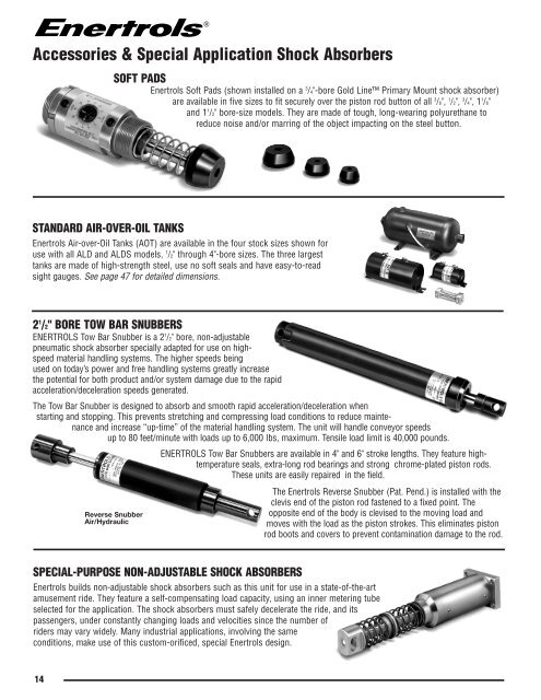 Standard Shock Absorbers - JHBennett.com