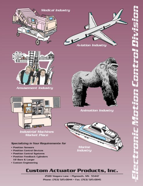 Custom Actuator Products, Inc. - Norman Equipment Co.