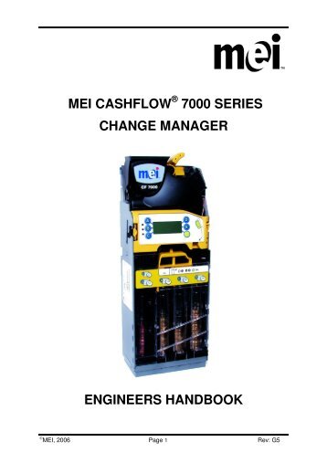 Mei cashflow 7000 user manual