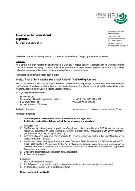 Information For International Applicants For Bachelor Programs information-for-international-applicants-for-bachelor-programs