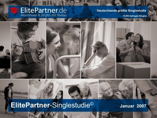 ElitePartner-Studie Â© Januar 2007 - ElitePartner-Akademie