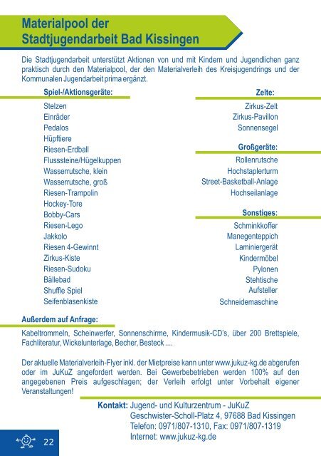 Jugendschutz - Fragen und Antworten - Landkreis Bad Kissingen