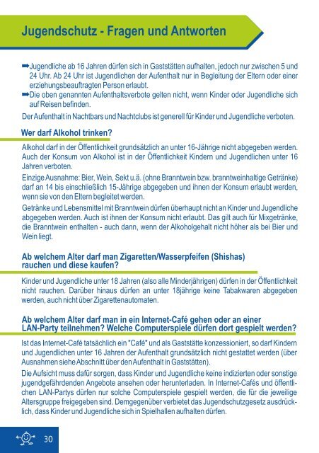 Jugendschutz - Fragen und Antworten - Landkreis Bad Kissingen