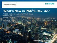 PSSE rev32WECC