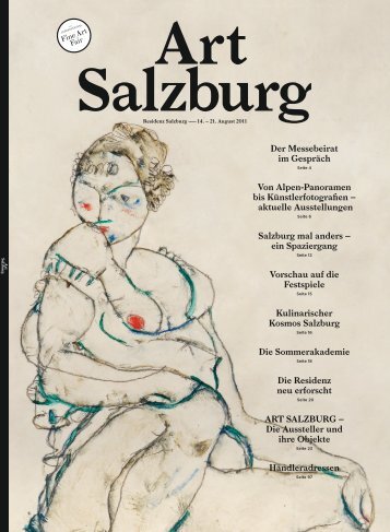 aktuelle Ausstellungen Salzburg mal anders - Zeit Kunstverlag