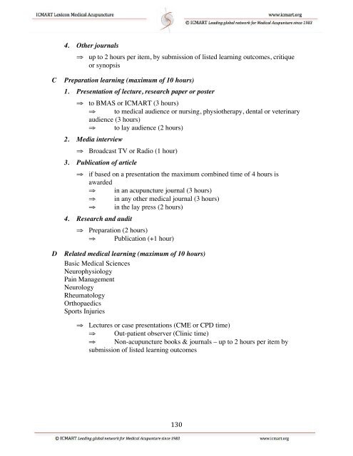 ICMART Lexicon of Medical Acupuncture.pdf - International Council ...