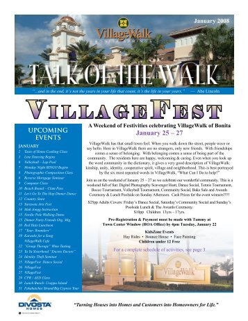 January - Village Walk of Bonita Springs