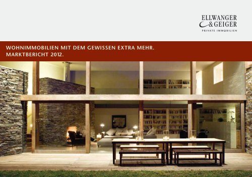 Immobilienmarktbericht 2012 (PDF-Download) - Ellwanger & Geiger