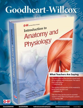 GW Anatomy and Physiology Brochure_2013