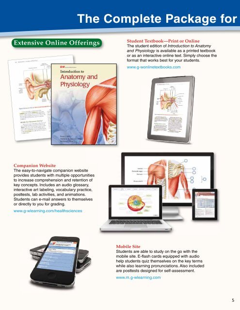 GW Anatomy and Physiology Brochure_2013