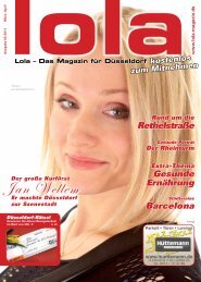 2011-03 - lola - Das Magazin für Düsseldorf