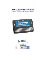 MX3X Reference Guide - Anixandra