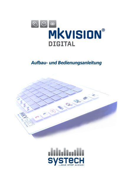Bedienungsanleitung MKVision® digital