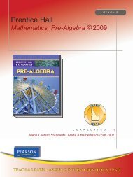 Prentice Hall Mathematics, Pre-Algebra