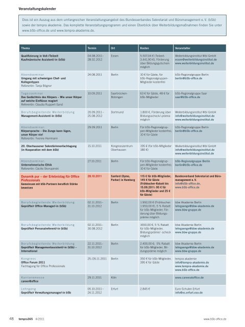 Bürotechnik - Bundesverband Sekretariat und Büromanagement e.V.