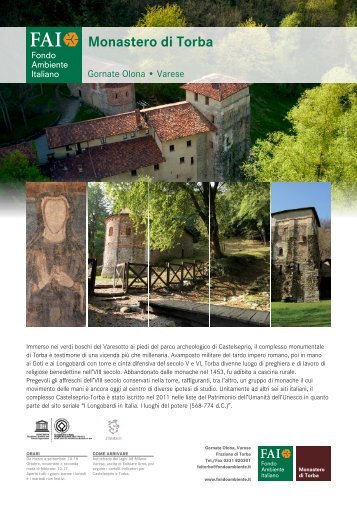 Monastero di Torba e Castelseprio - Fai