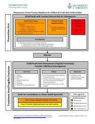 Clinical Guidelines Flowsheet - Holland Bloorview Kids ...