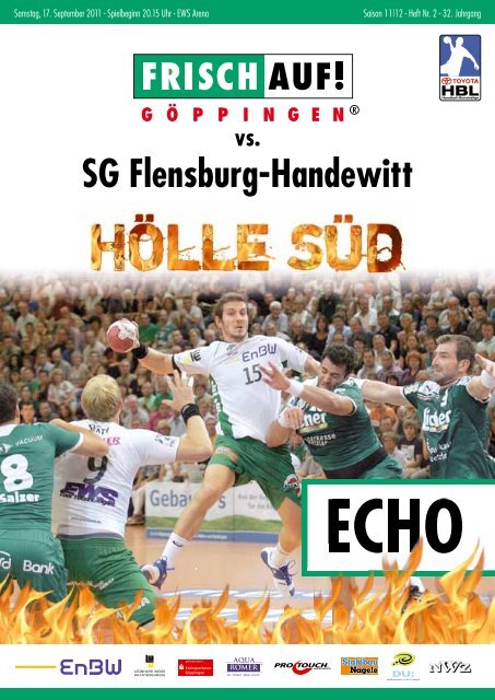 Echo Heft Nr. 2, FRISCH AUF! - FRISCH AUF! Göppingen