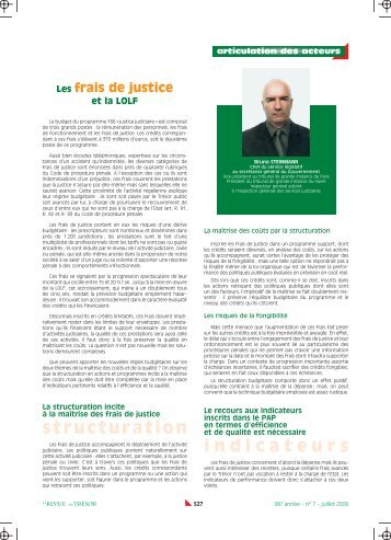 Bruno STEINMANN - Gestion et Finances Publiques La revue