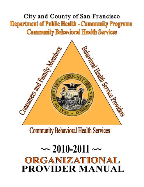 Community Behavioral Health Services - San Francisco Department ...