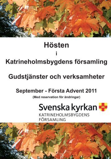 HÃ¶sten - Katrineholmsbygdens fÃ¶rsamling