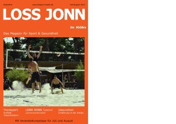 Das Magazin für Sport & Gesundheit - LOSS JONN in Köln