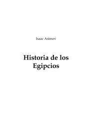 Historia de los Egipcios