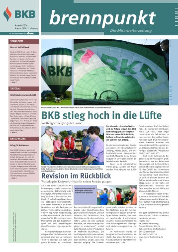 BKB stieg hoch in die Lüfte - Lorenz Ballooning