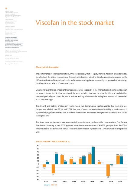 Annual Report 09 - Viscofan