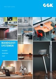 WANDGOOT- SYSTEMEN - GGK