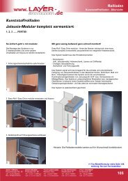 Rollladen Jalousie-Modular komplett vormontiert Kunststoffrollladen