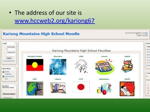 The Parent Portal - Kariong Mountains High School